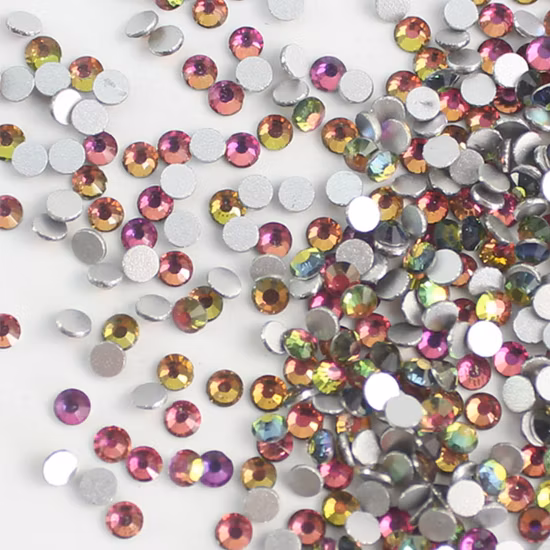 3D Shinny Shape Fancy Crystal Nail Gems Multi Size Glass Big Bulk Charm Nail Art Decoration Diamond Jewelry Stones Rhinestones