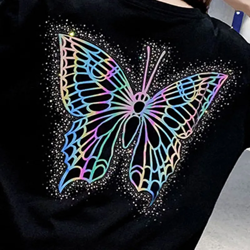 DIY Printing Logo Reflective Stickers Heat Transfer for T